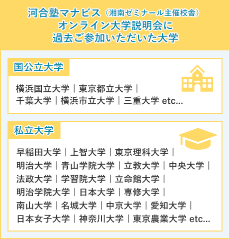 マナビスのオンラインイベント