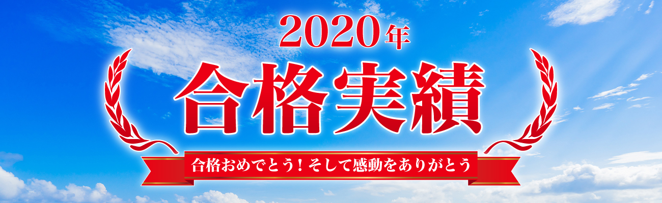 河合塾マナビス 2020年度 合格実績